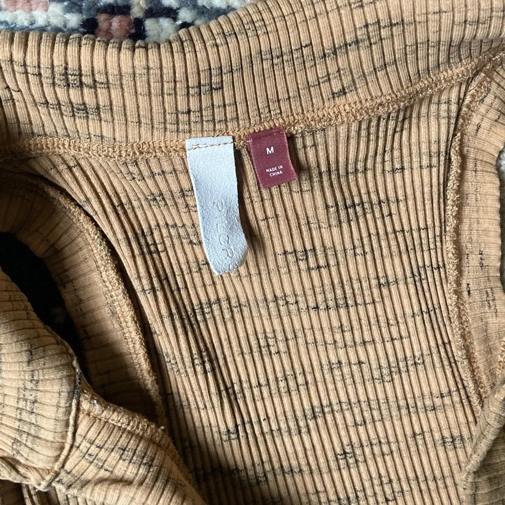 [Anthropologie] Pilcro Sleeveless Polo Bodysuit Medium - Picture 9 of 10